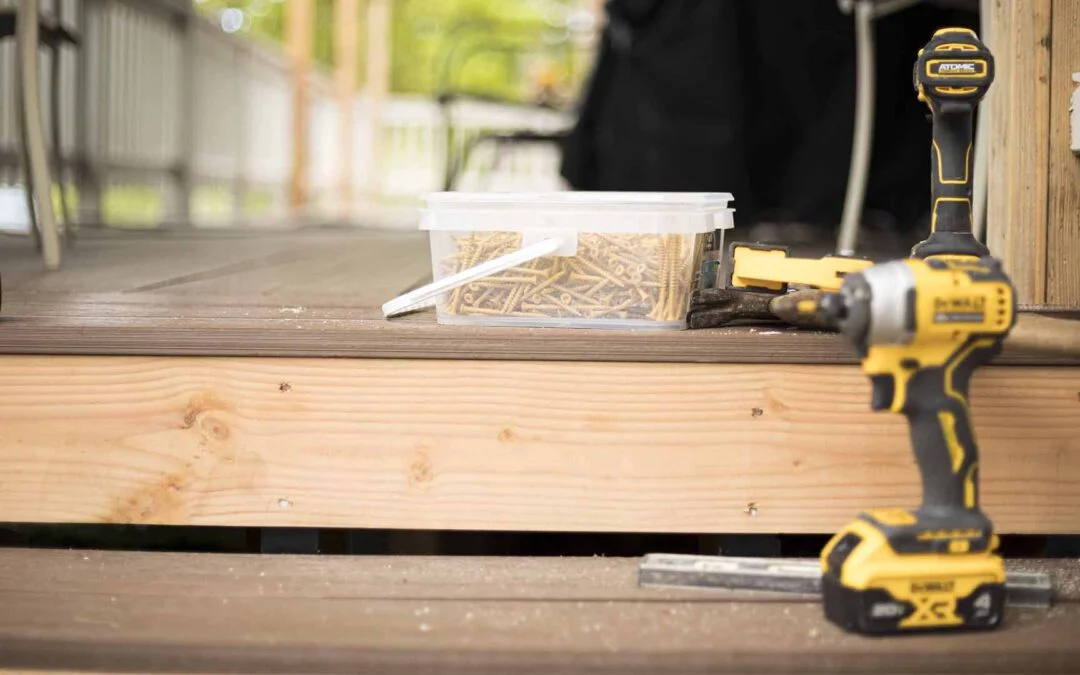 Installing Deck Stairs