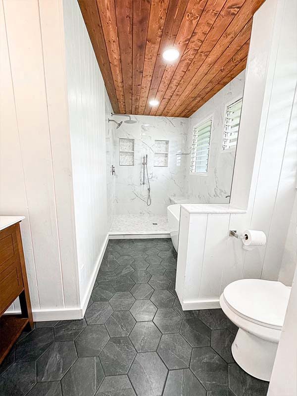 bathroom-wood-toilet-shower-construction-service Bathroom with multiple sections